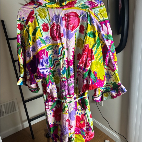Skylar Rose Size Large Kimono Style Dress with Bralette - Picture 3 of 4
